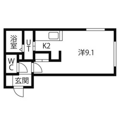 発寒南ハウスの物件間取画像